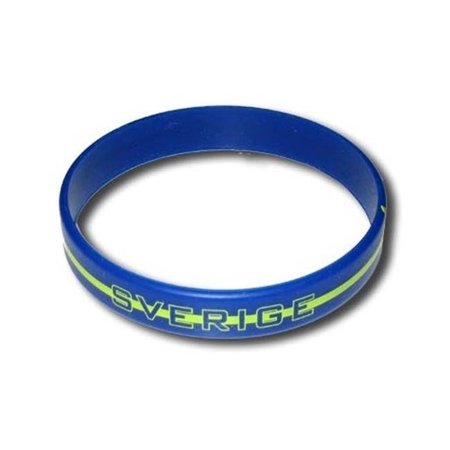 SUPPORTERSHOP Supportershop SWBRA Sweden Silicone Bracelet - Blue SWBRA